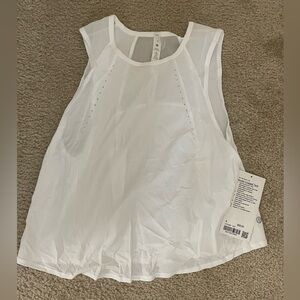 COPY - Lululemon Sculpt Crop Tank - White